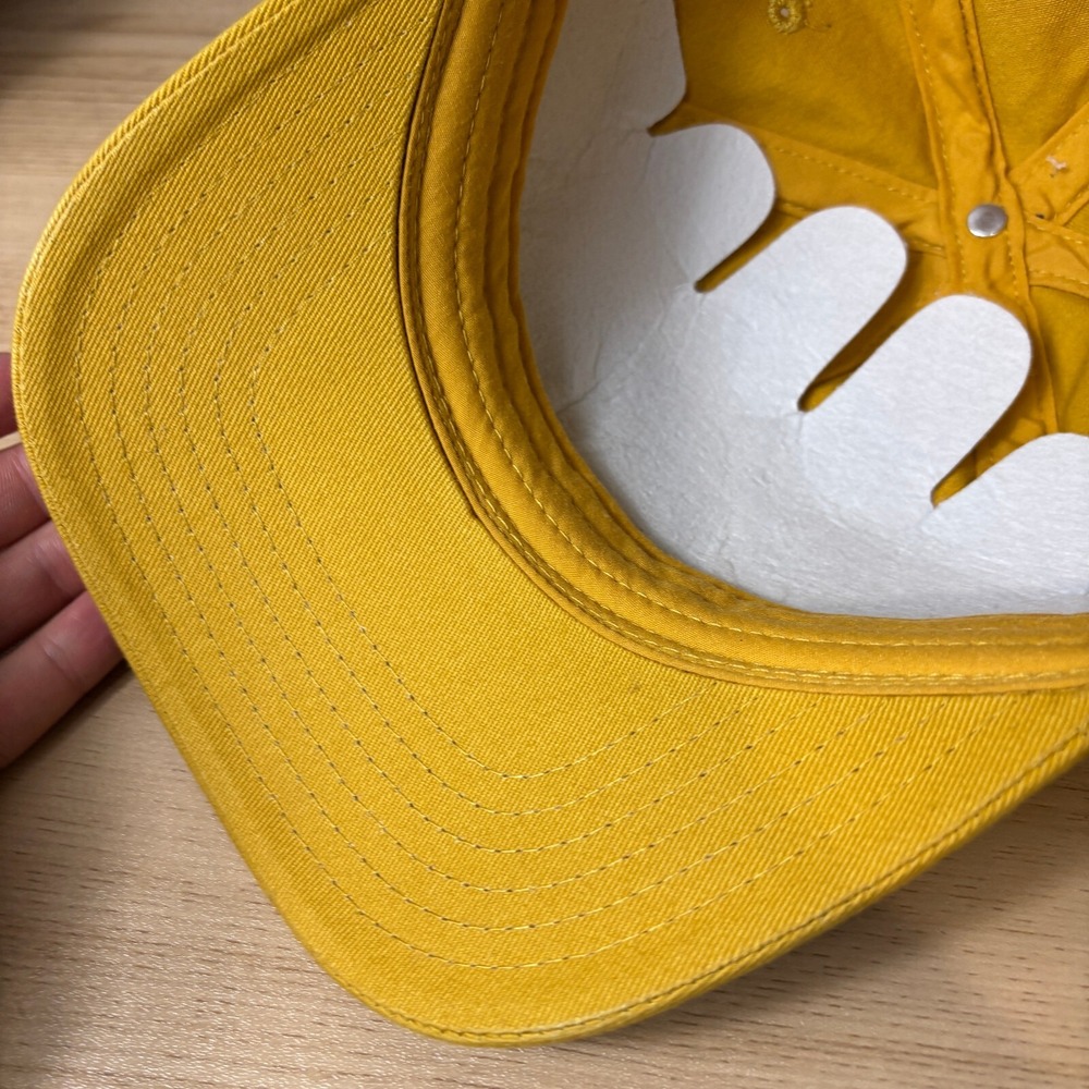 Ramen Hat Cap Strap Back Yellow Top Ramen Cup Noodles Adjustable NWT - Picture 9 of 11